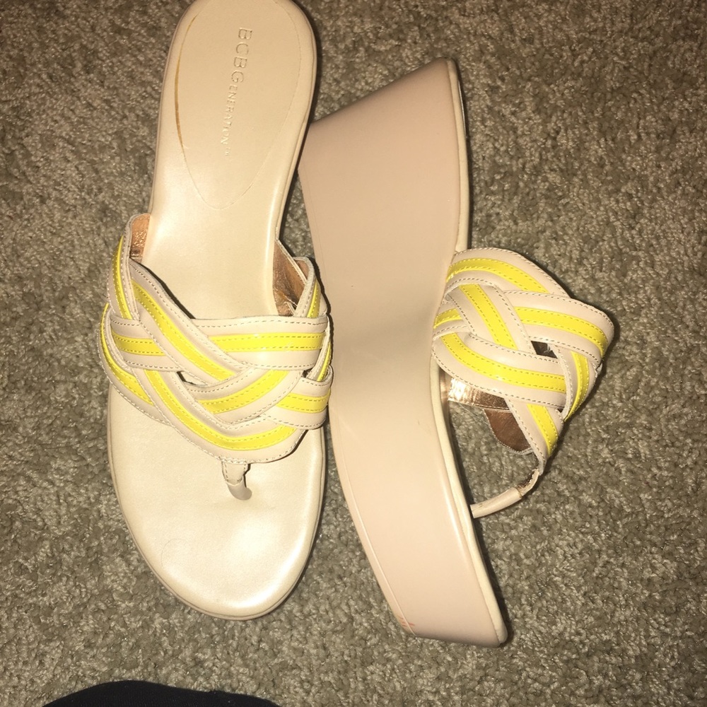 BCBG wedges